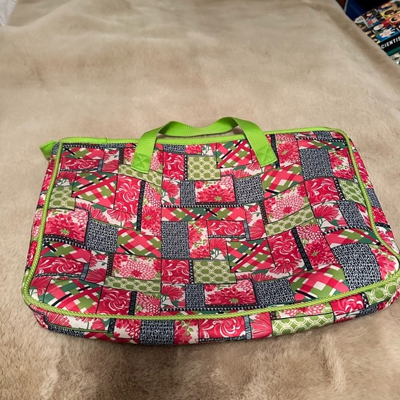 Lilly pulitzer patch day computer bag - Picture 2 of 3